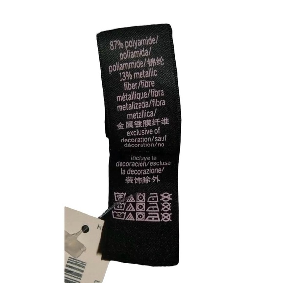 Victorias Secret Blouse Black Sheer Cyberpunk Futuristic Mesh Goth alt egirl y2k - Picture 7 of 9